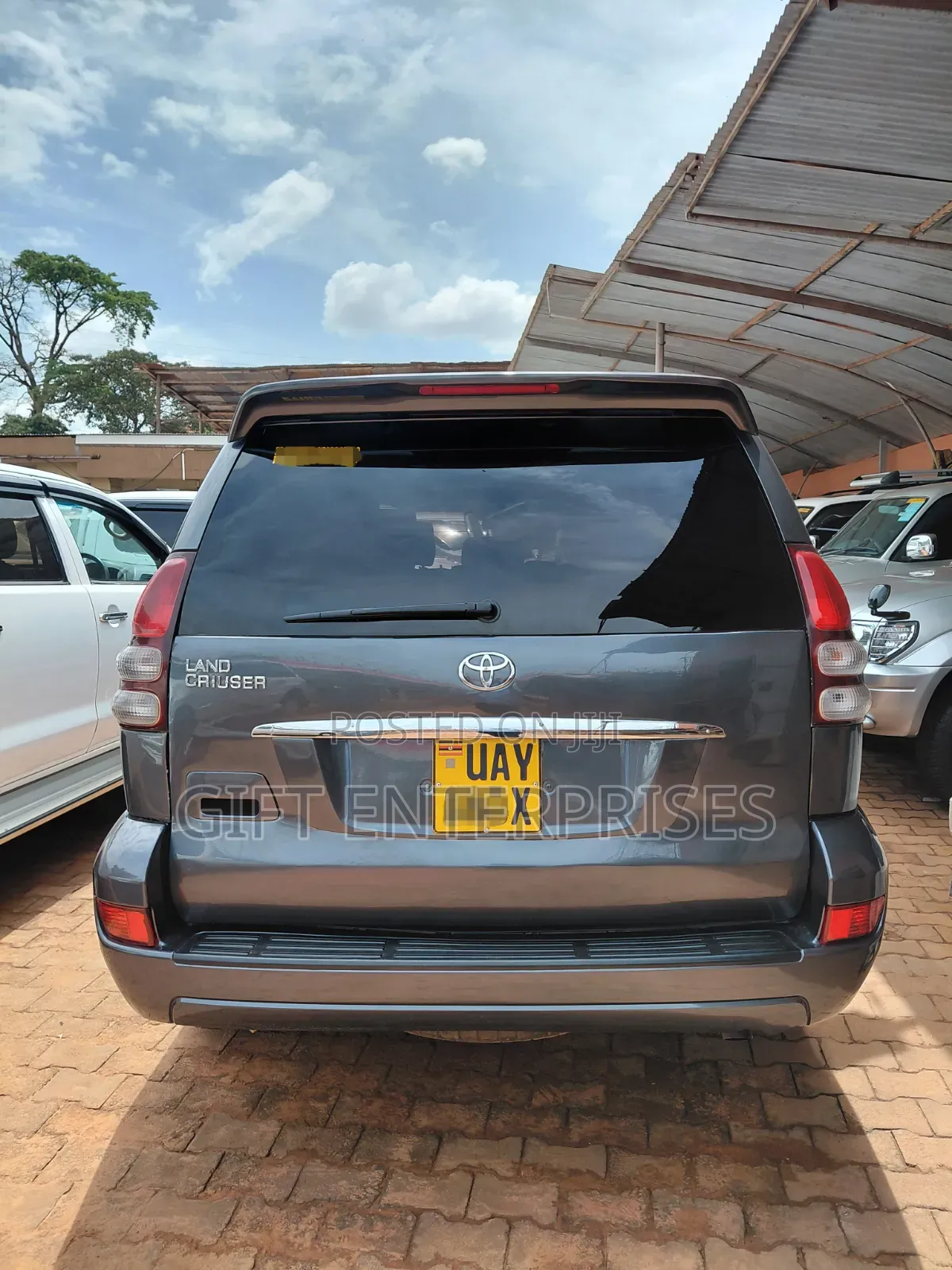 Toyota Land Cruiser Prado 2007 Gray