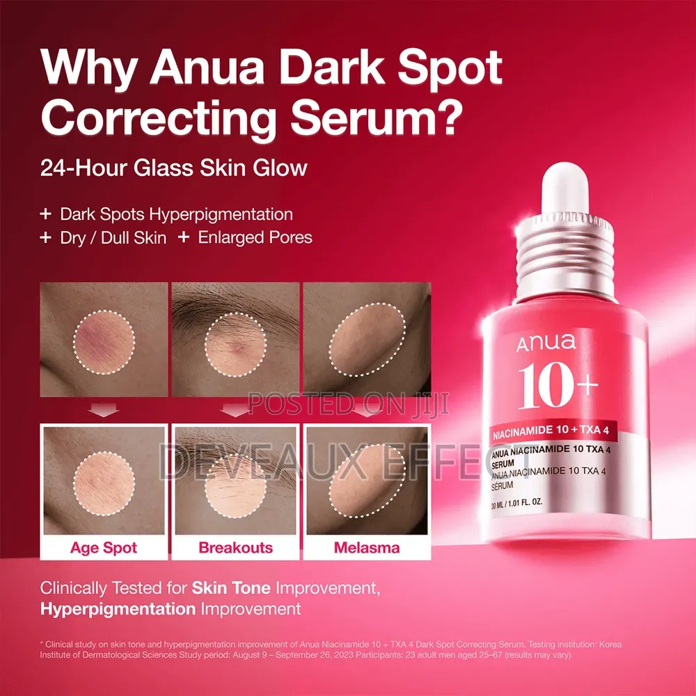 Anua Niacinamide 10% and TXA 4% Serum 30ml