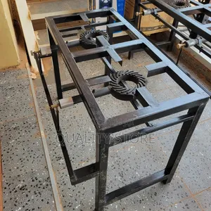Heavy-Duty Stand Gas Burners Double
