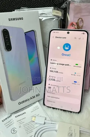 New Samsung Galaxy A36 256 GB Blue