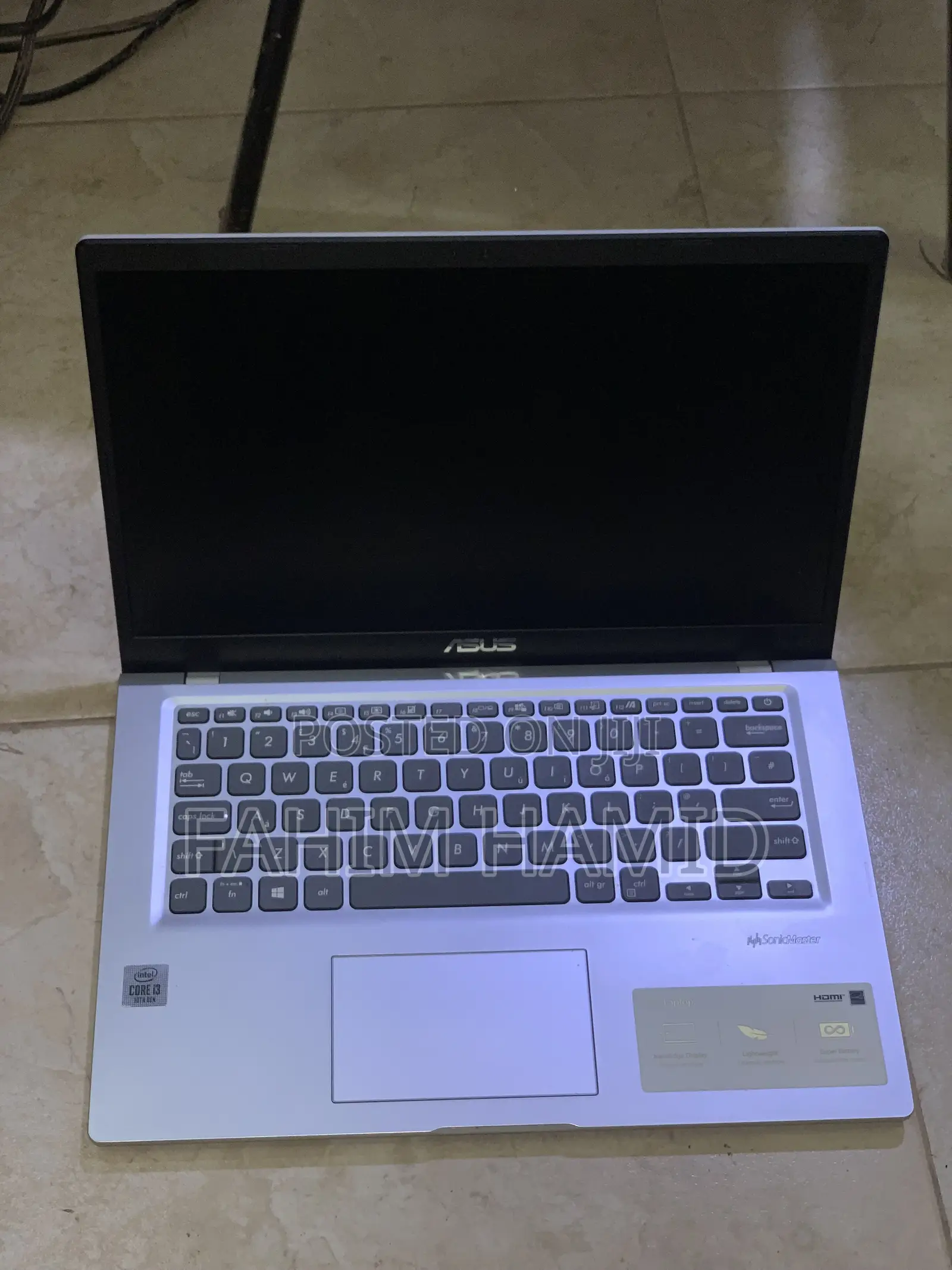 Laptop Asus Vivobook 14 4GB Intel Core i3 SSD 128GB