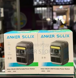 Anker SOLIX C300 Portable Power Station,