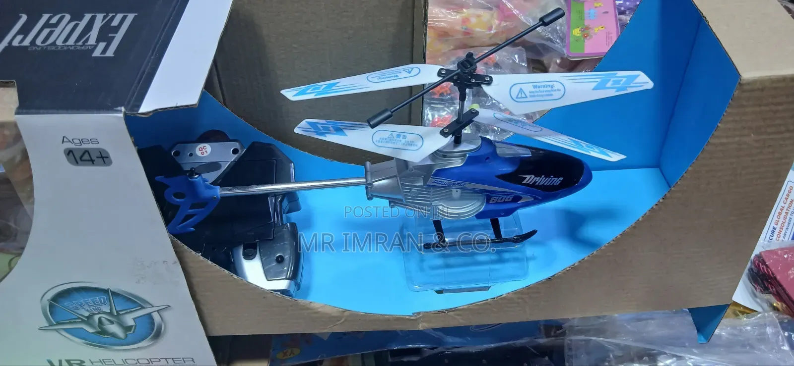 Remote Control Velocity Flying Helicopter