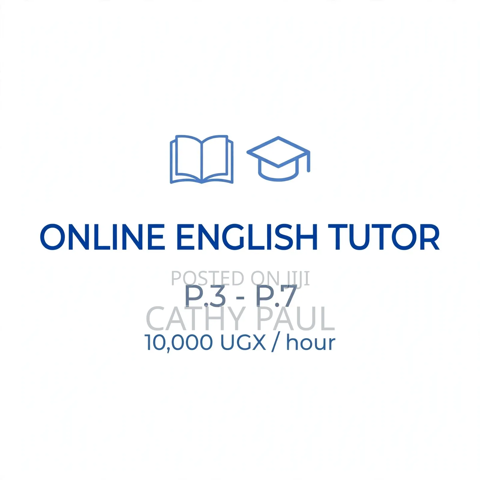 Online English Tutor for Primary P3-P7