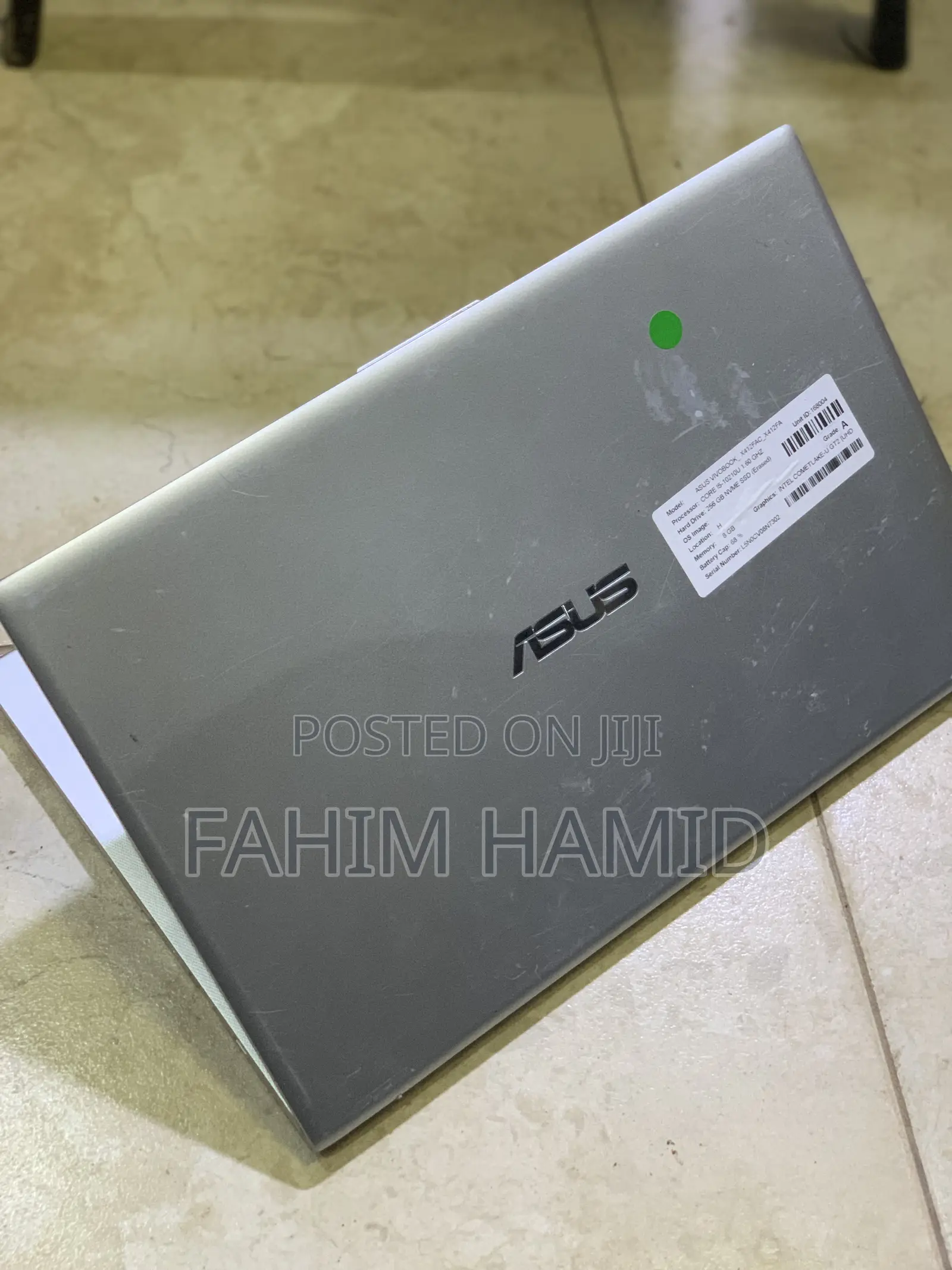 Laptop Asus Vivobook 14 8GB Intel Core i5 SSD 256GB