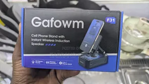 Gafowm F31 Cell Phone Stand With Instant Wireless Induction Speaker,