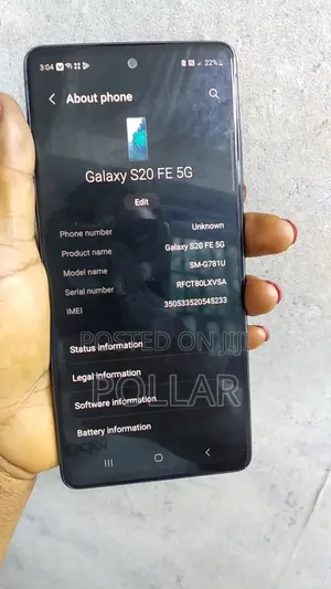 Samsung Galaxy S20 FE 5G 128 GB Blue