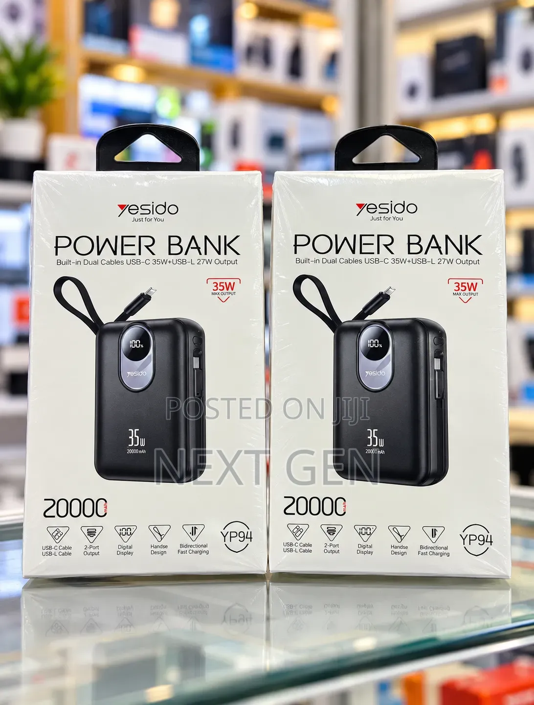 Yesido YP94 20000mAh 35W Power Bank