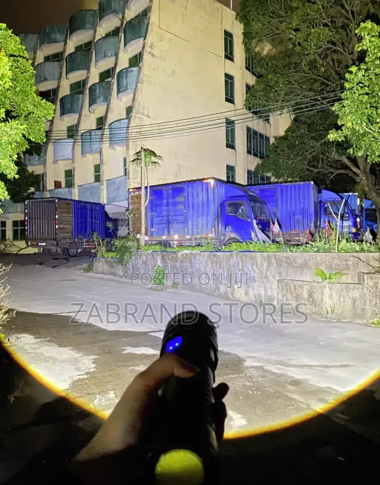 High-Power Tactical Flashlight Torch