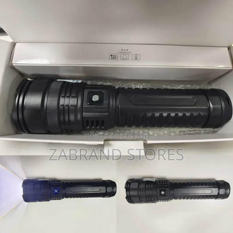 High-Power Tactical Flashlight Torch