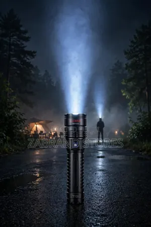 High-Power Tactical Flashlight Torch