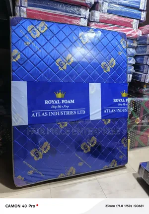 5*6*6 Inches. Royal Foam Mattresses. High Density Smart