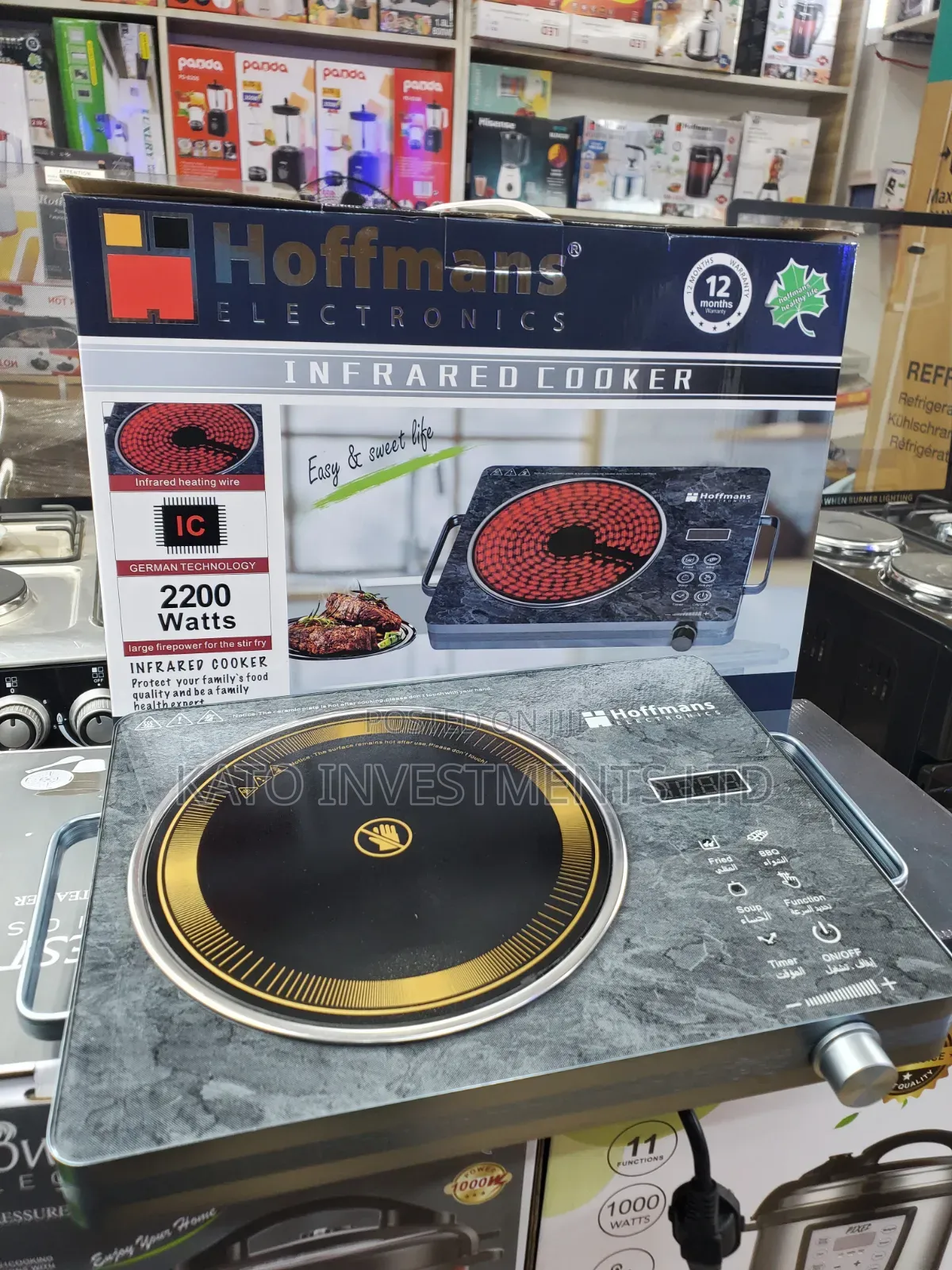 Hm-8097 Infrared Cooker 2200watts Hotplate