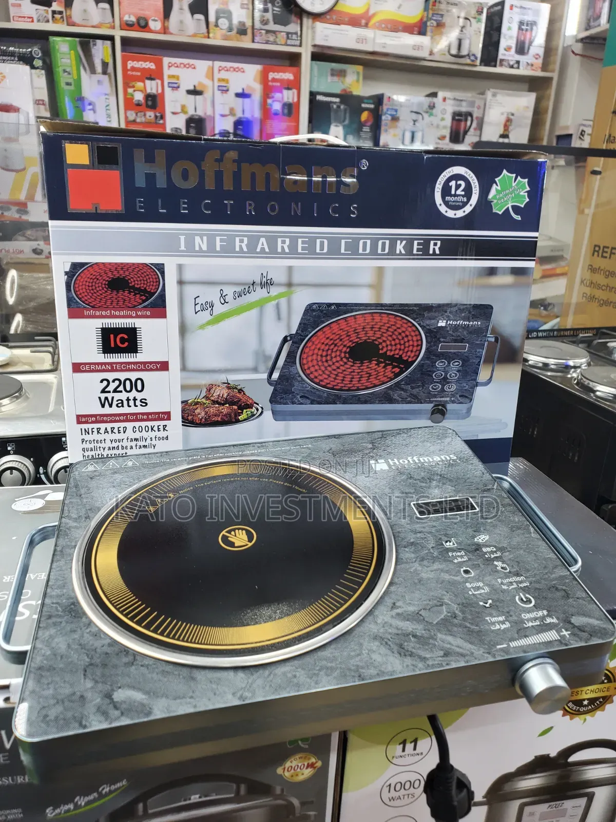 Hm-8097 Infrared Cooker 2200watts Hotplate