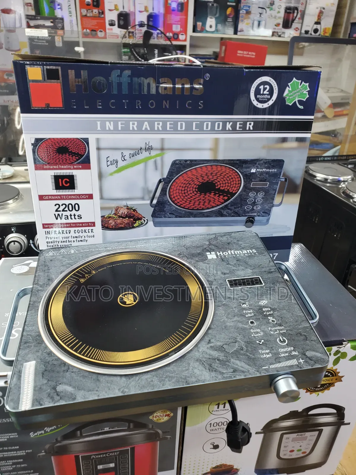 Hm-8097 Infrared Cooker 2200watts Hotplate