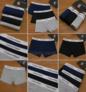 A Pack of 3 Calvin Klein Boxer Briefs