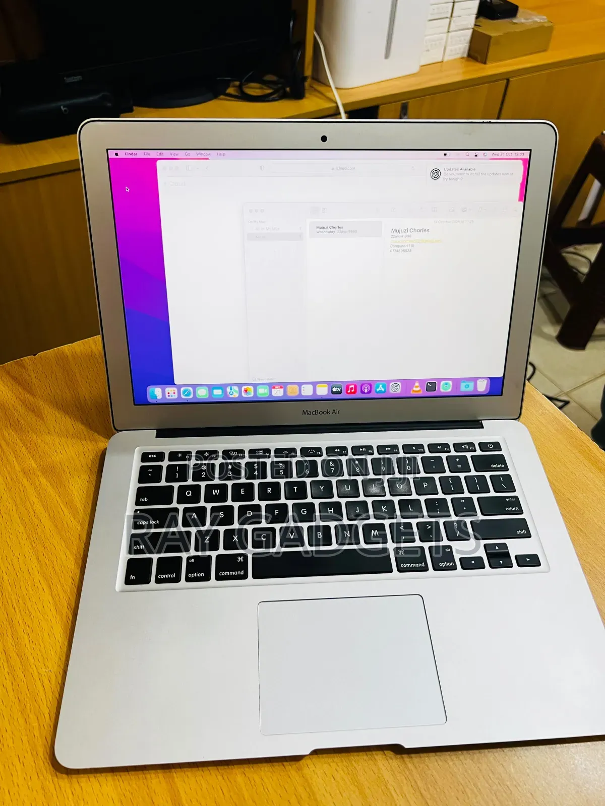 Laptop Apple MacBook Air 2016 8GB Intel Core i5 SSD 500GB