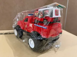 2-in-1 Toy Fire Truck Play Set.