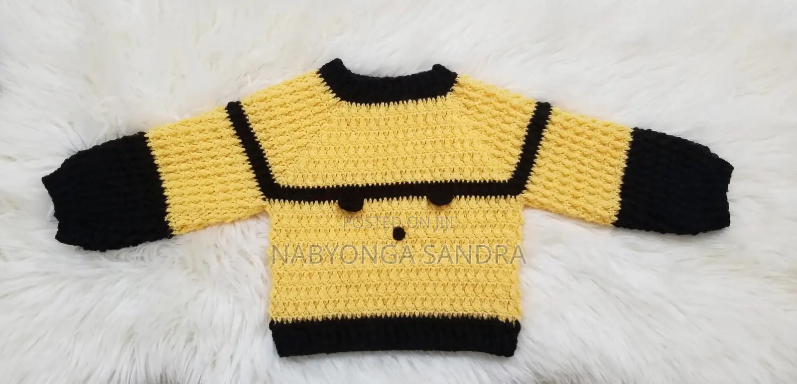 Crotchet Baby Sweater