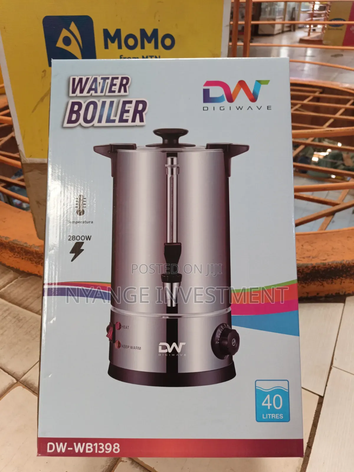 Digiwave 40L Commercial Water Boiler (DW-WB1398)