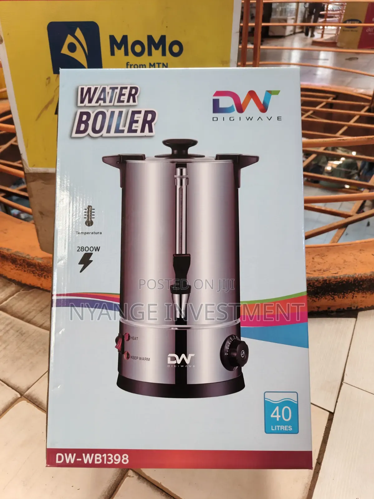 Digiwave 40L Commercial Water Boiler (DW-WB1398)