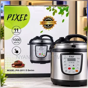 Pixel PIX-2011 D Electric Pressure Cooker 1000-Watt 11-Function