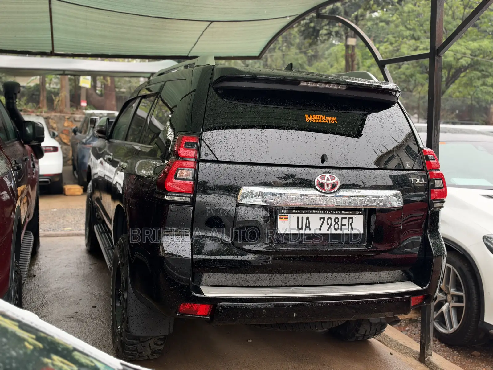 Toyota Land Cruiser Prado 2018 Matt Black
