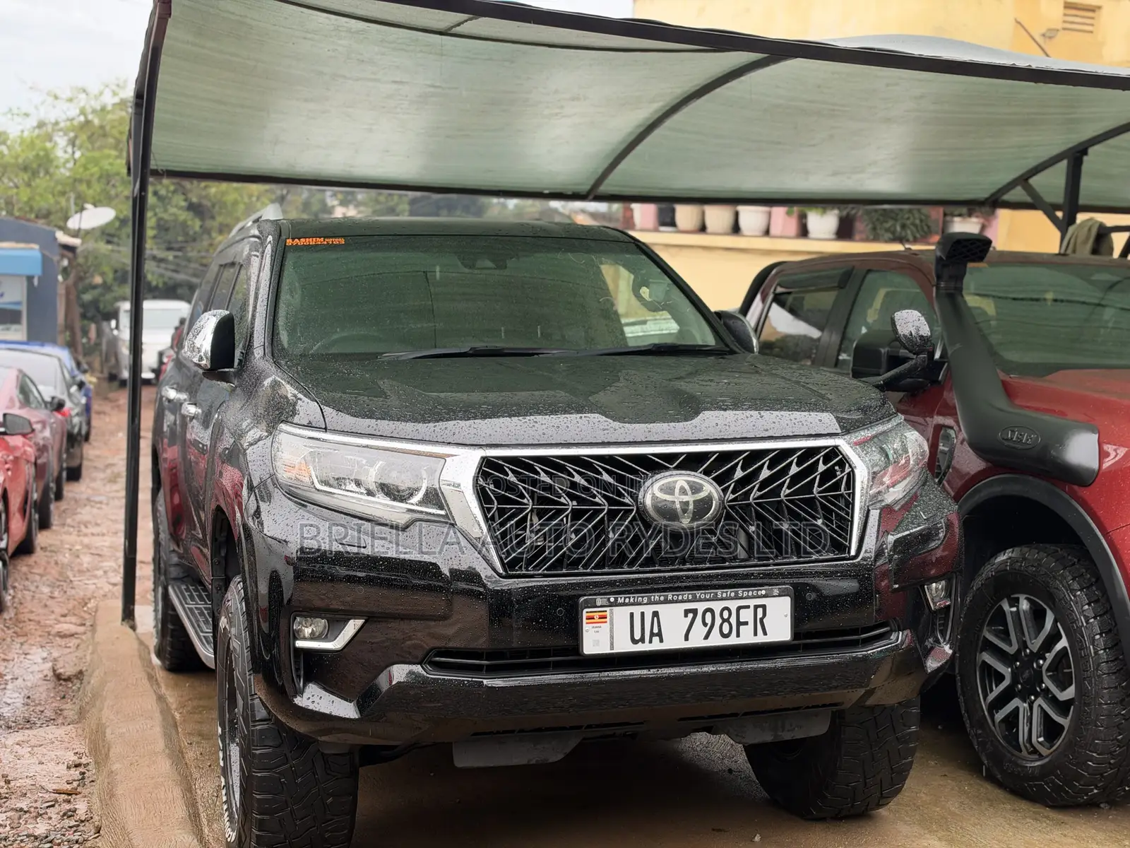 Toyota Land Cruiser Prado 2018 Matt Black