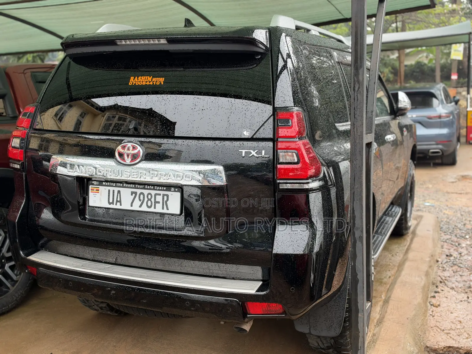 Toyota Land Cruiser Prado 2018 Matt Black