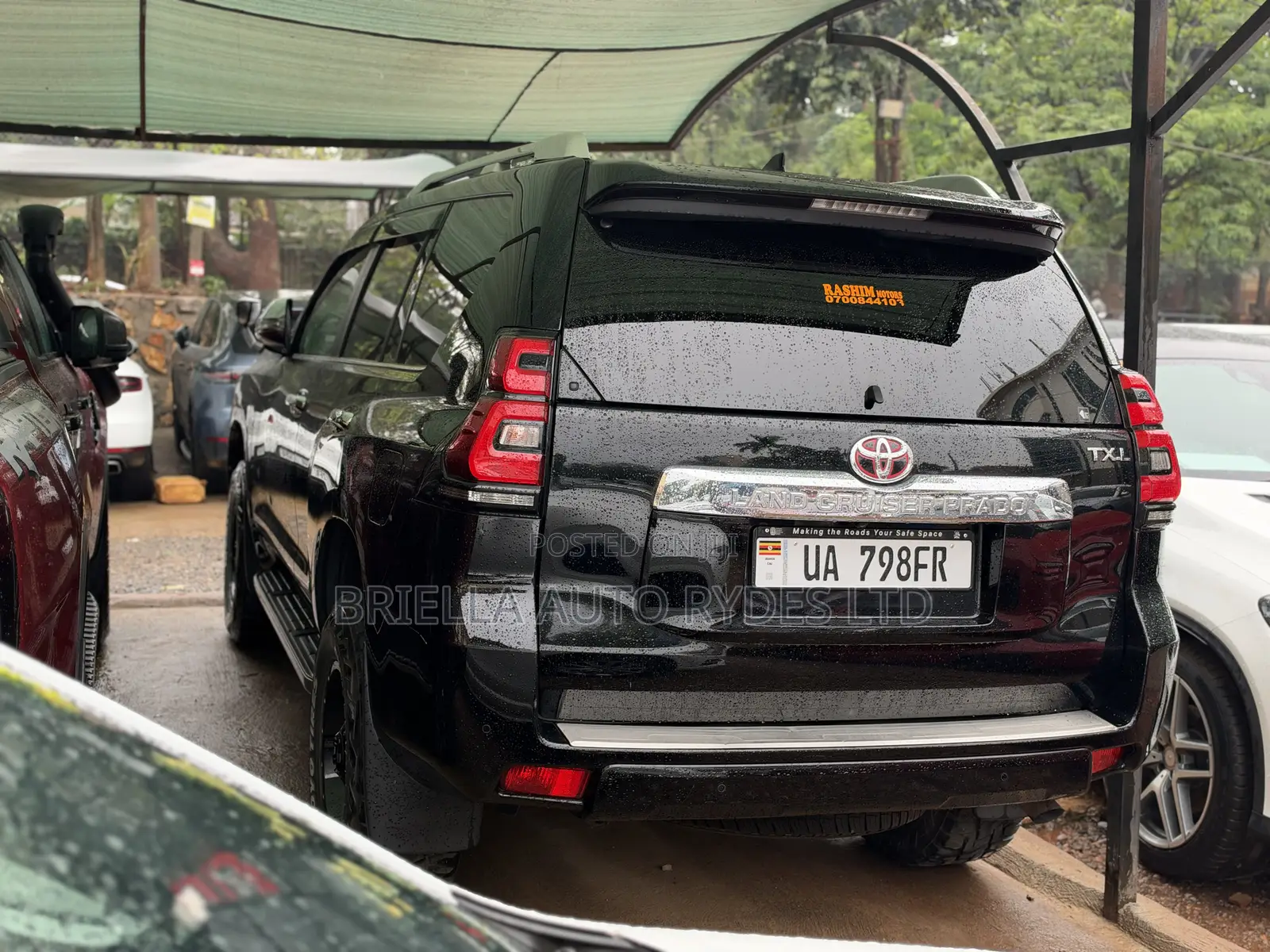 Toyota Land Cruiser Prado 2018 Matt Black