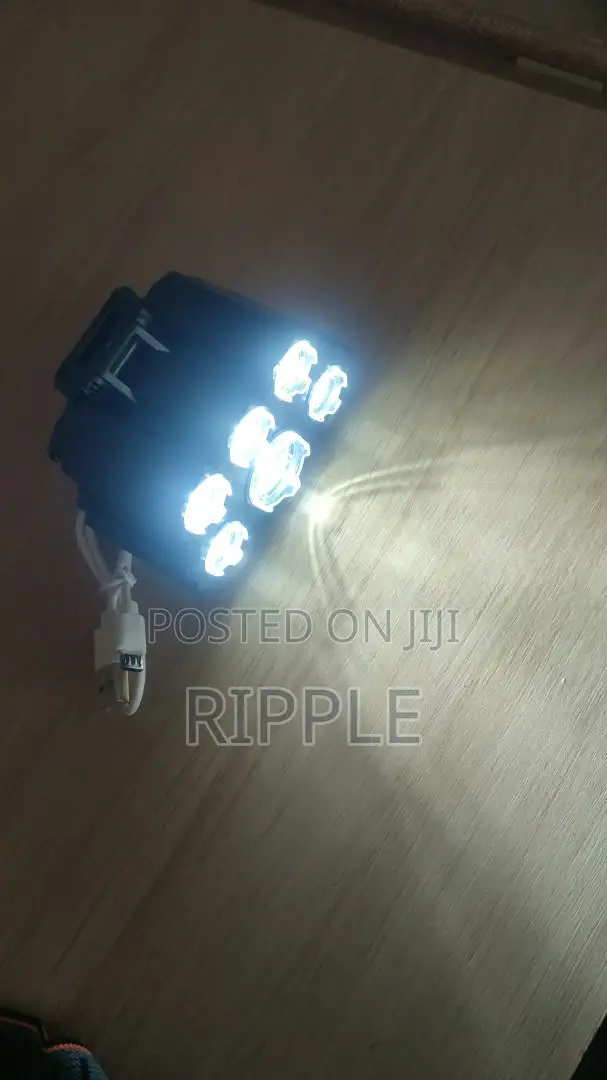 Rechargeable 6 LED Headlamp – Bright Outdoor Headlight