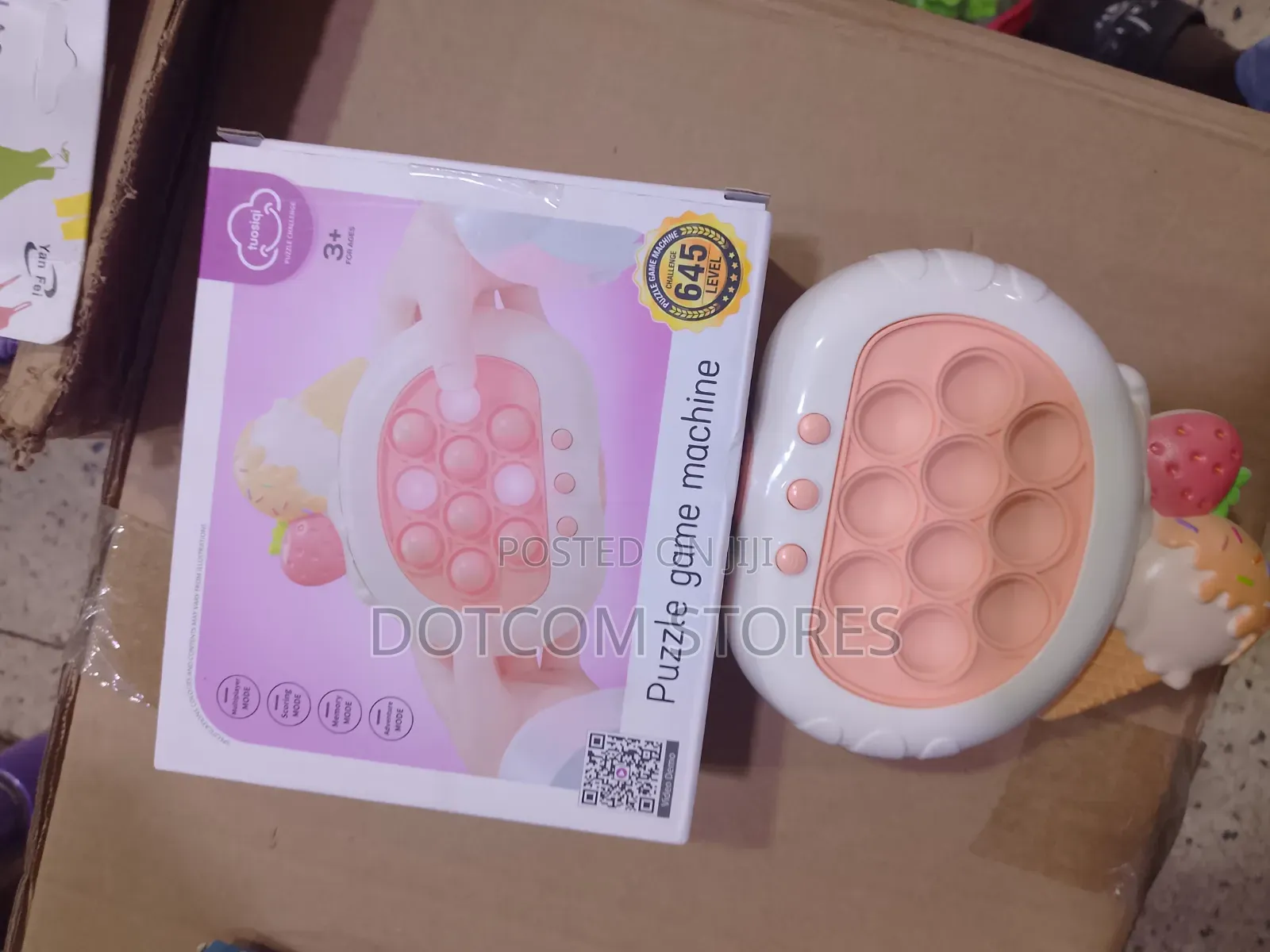 Ice Cream Pop It Puzzle Game Machine