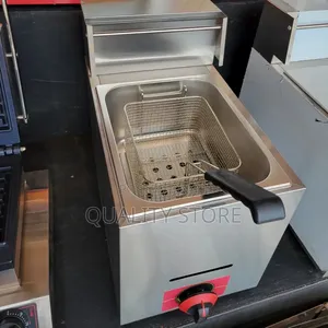 Heavy-Duty Single Gas Deep Fryer 8 L
