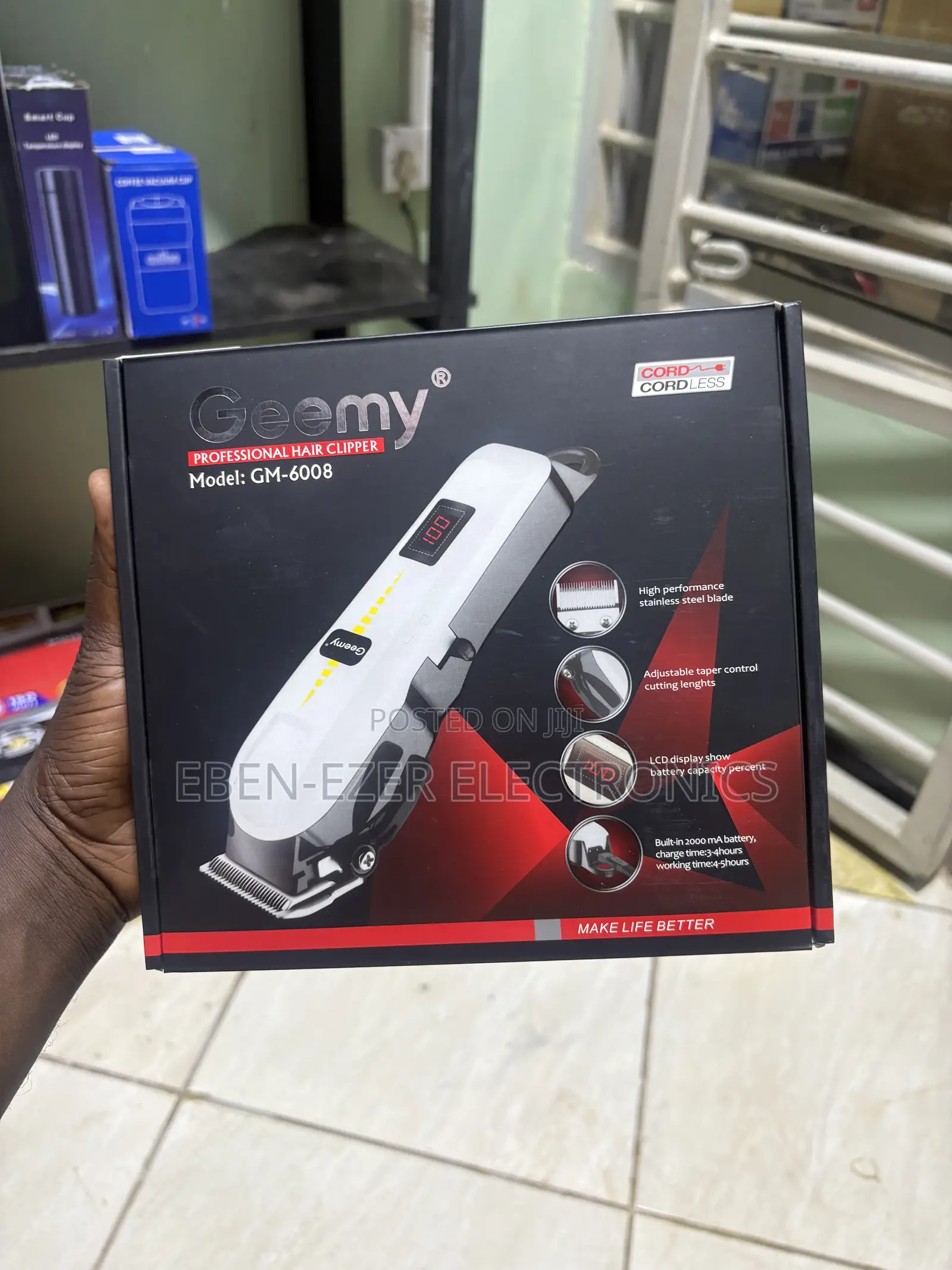 Geemy GM-6008 Professional Hair Clipper