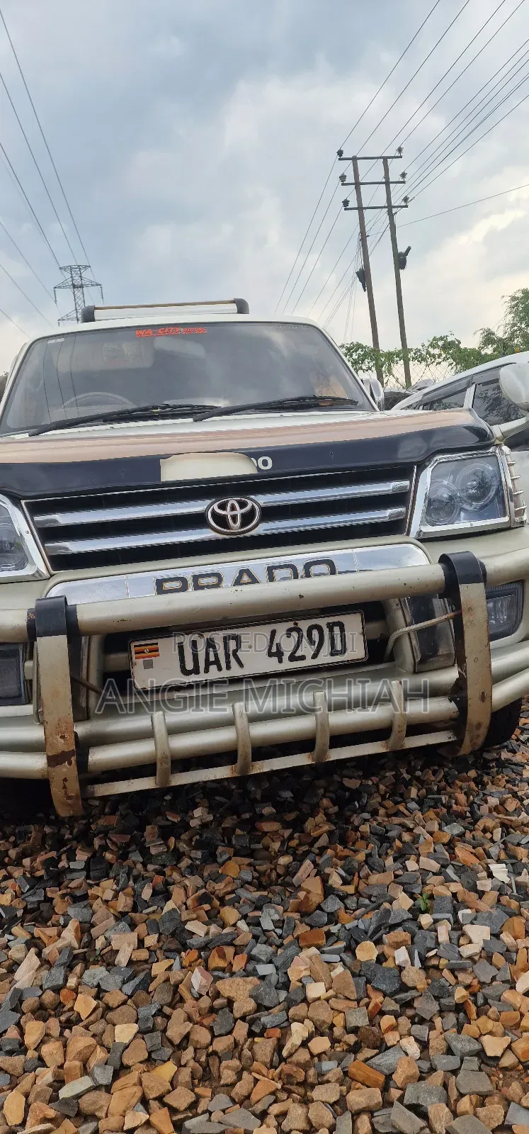 Toyota Land Cruiser 90 2002 Beige