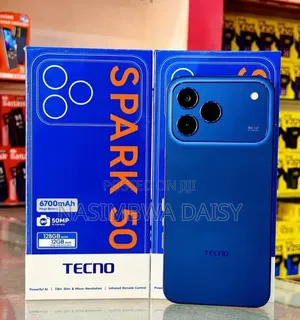 New Tecno Spark 50 128 GB Black