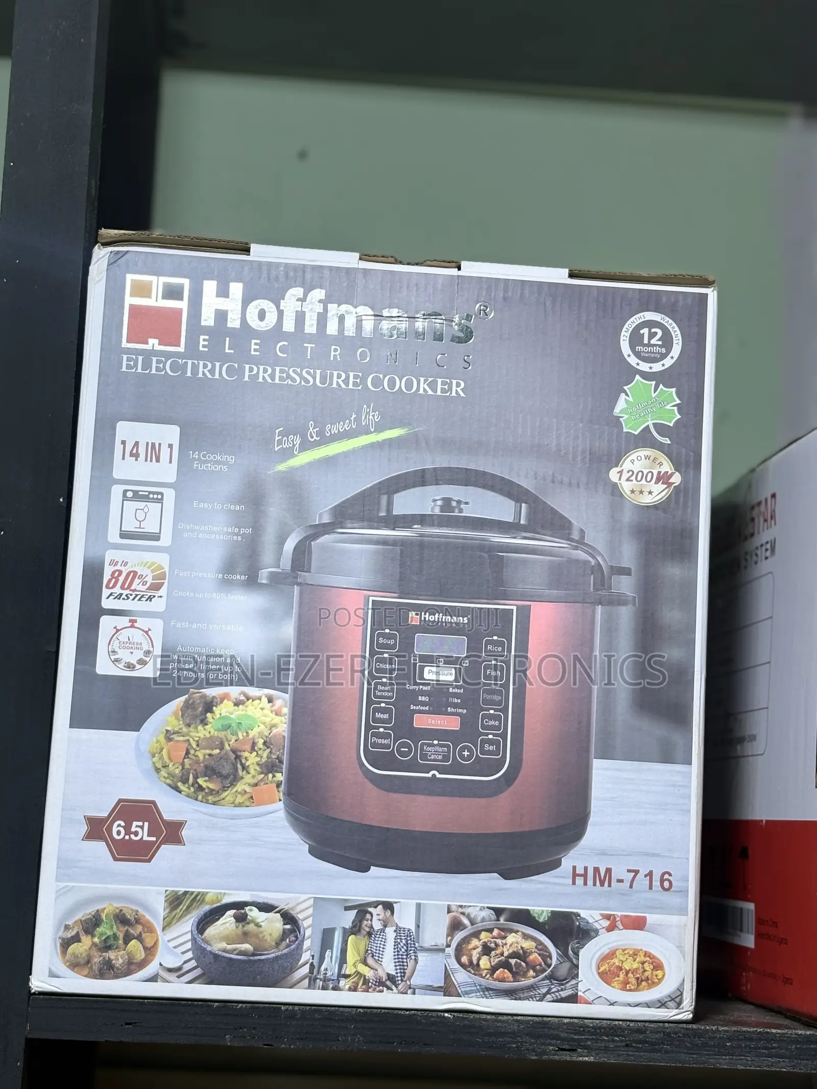 6.5Litres Hoffman Pressure Cooker