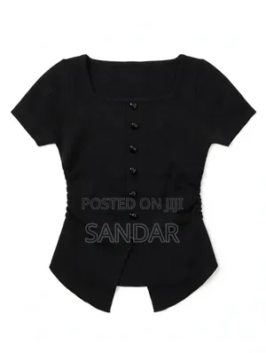 Heat Crop Top Peach Sandra Fashion