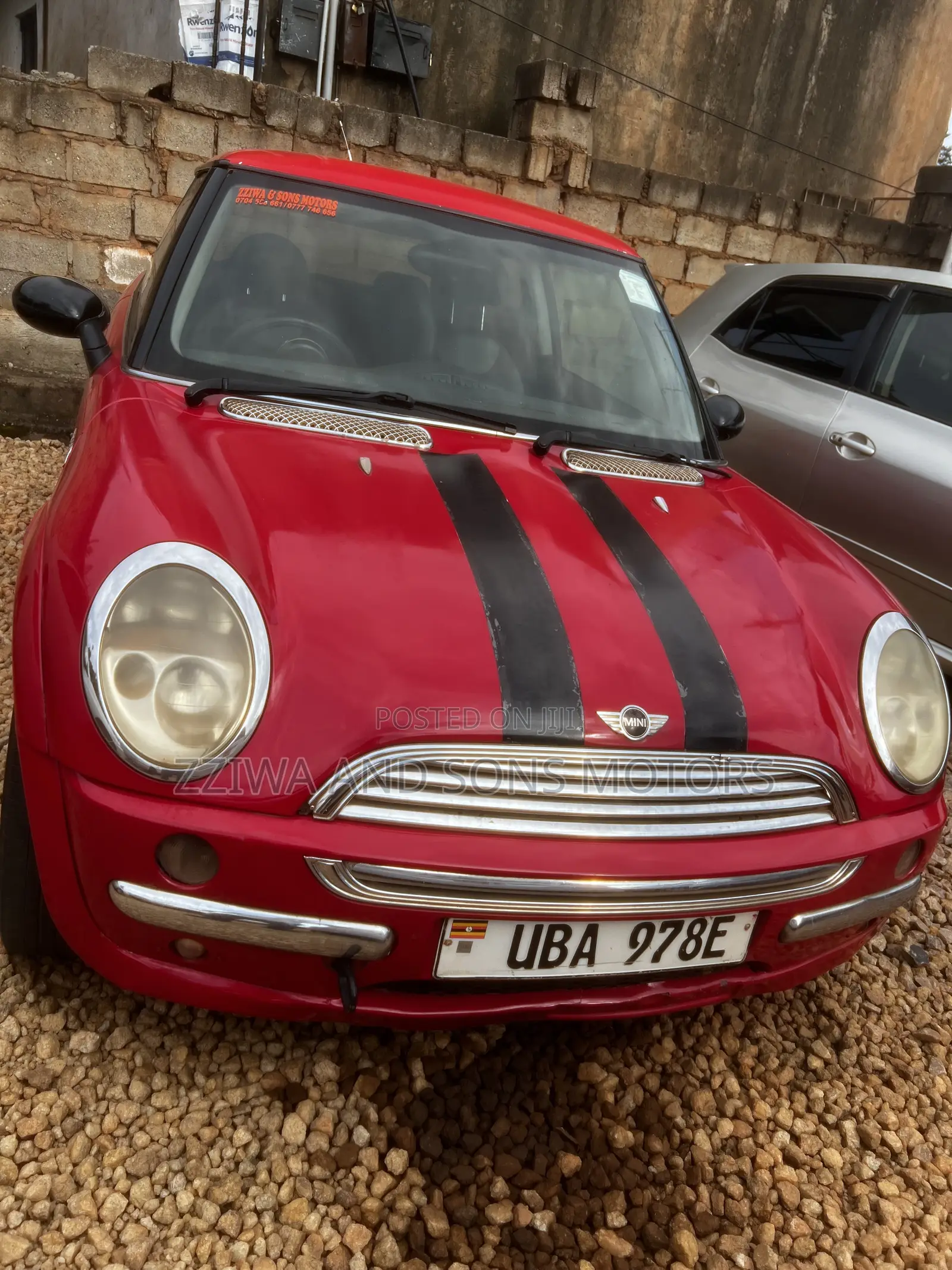Mini Cooper Cabriolet 2004 Red