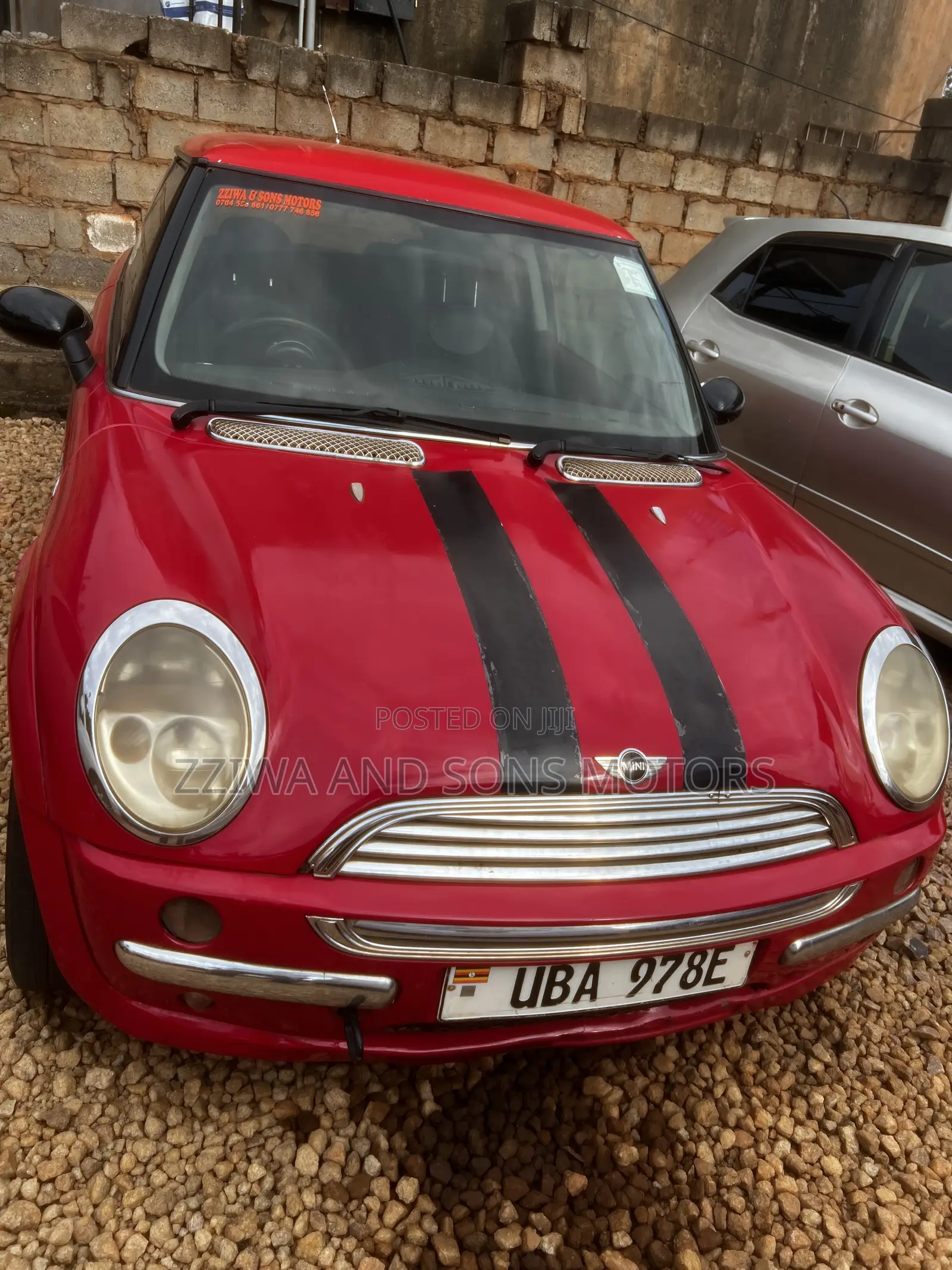Mini Cooper Cabriolet 2004 Red