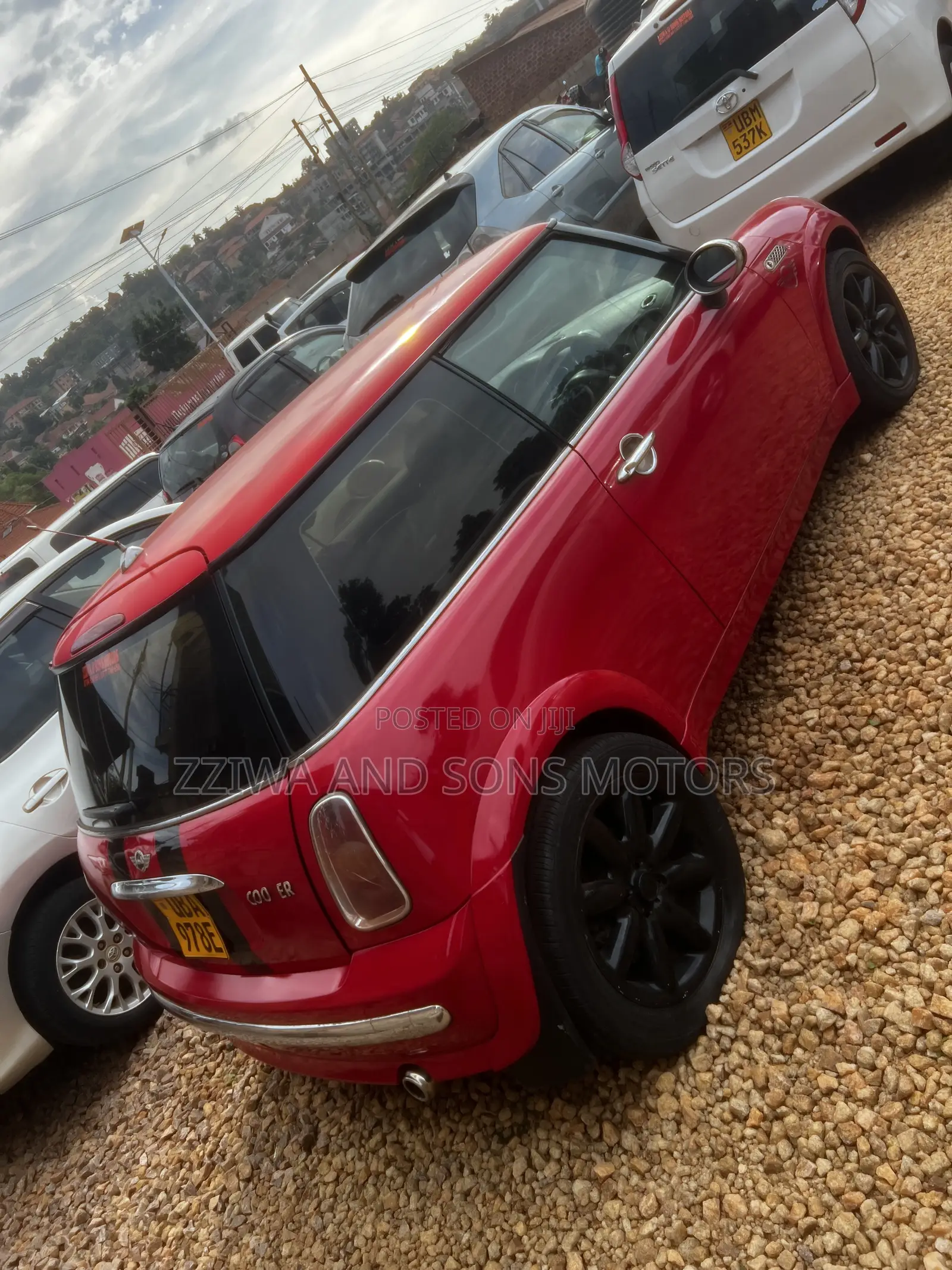 Mini Cooper Cabriolet 2004 Red