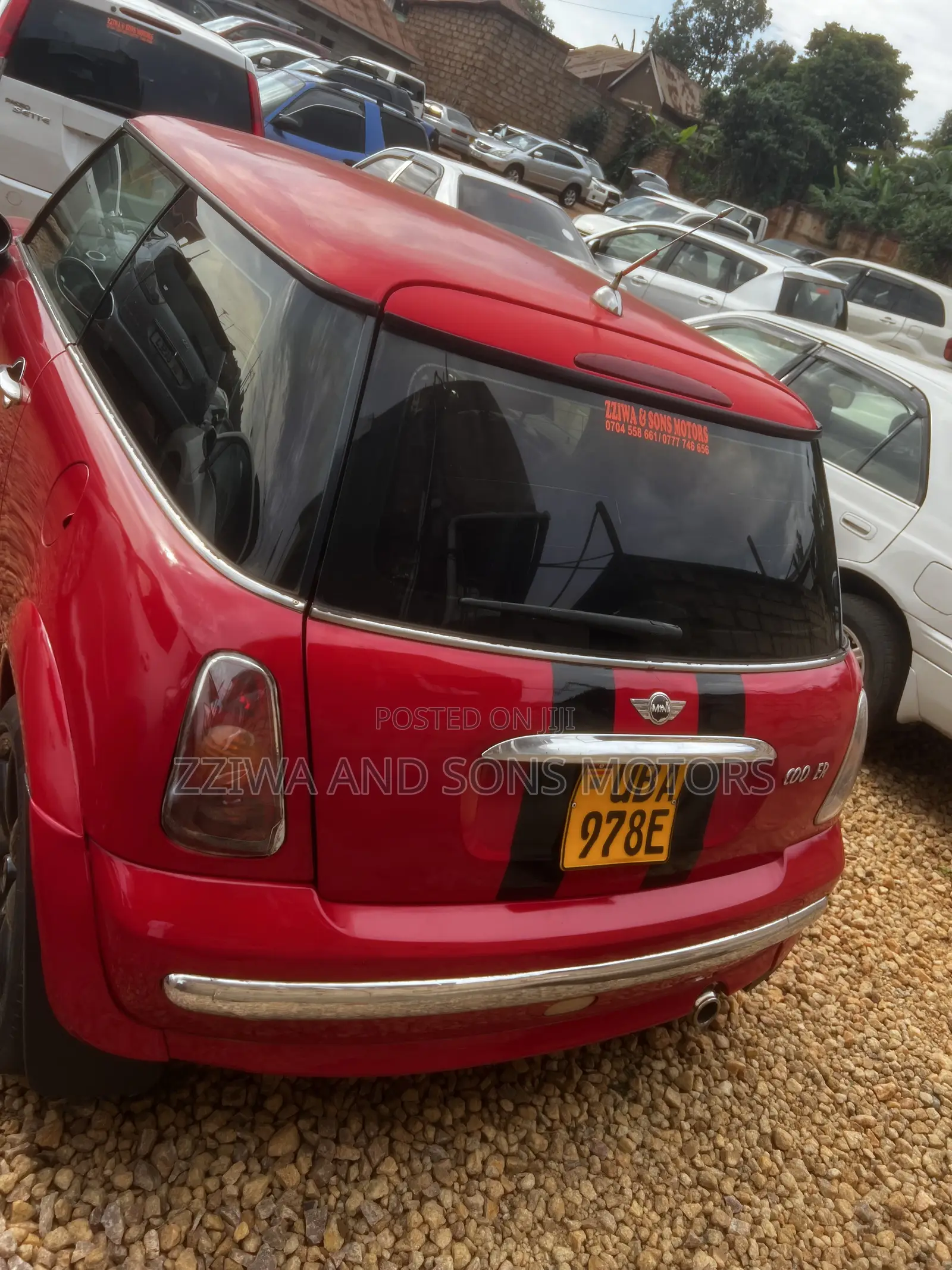 Mini Cooper Cabriolet 2004 Red