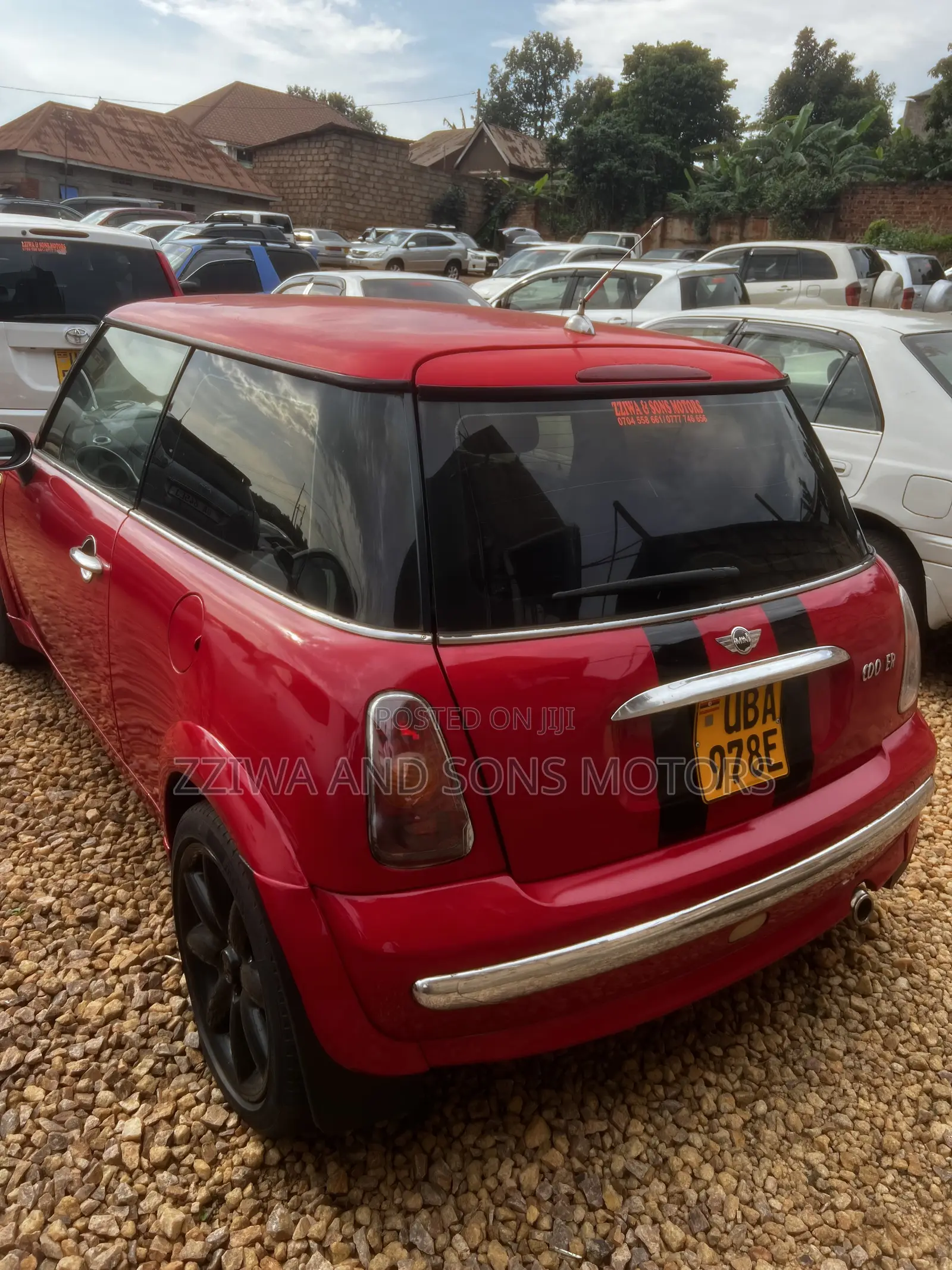 Mini Cooper Cabriolet 2004 Red