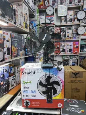 Original Silent Saachi Wall Fan - Swing Mode