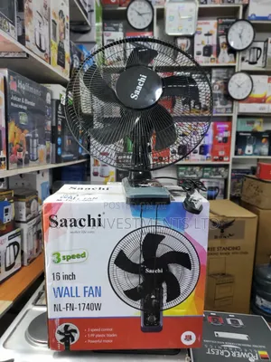 Original Silent Saachi Wall Fan - Swing Mode