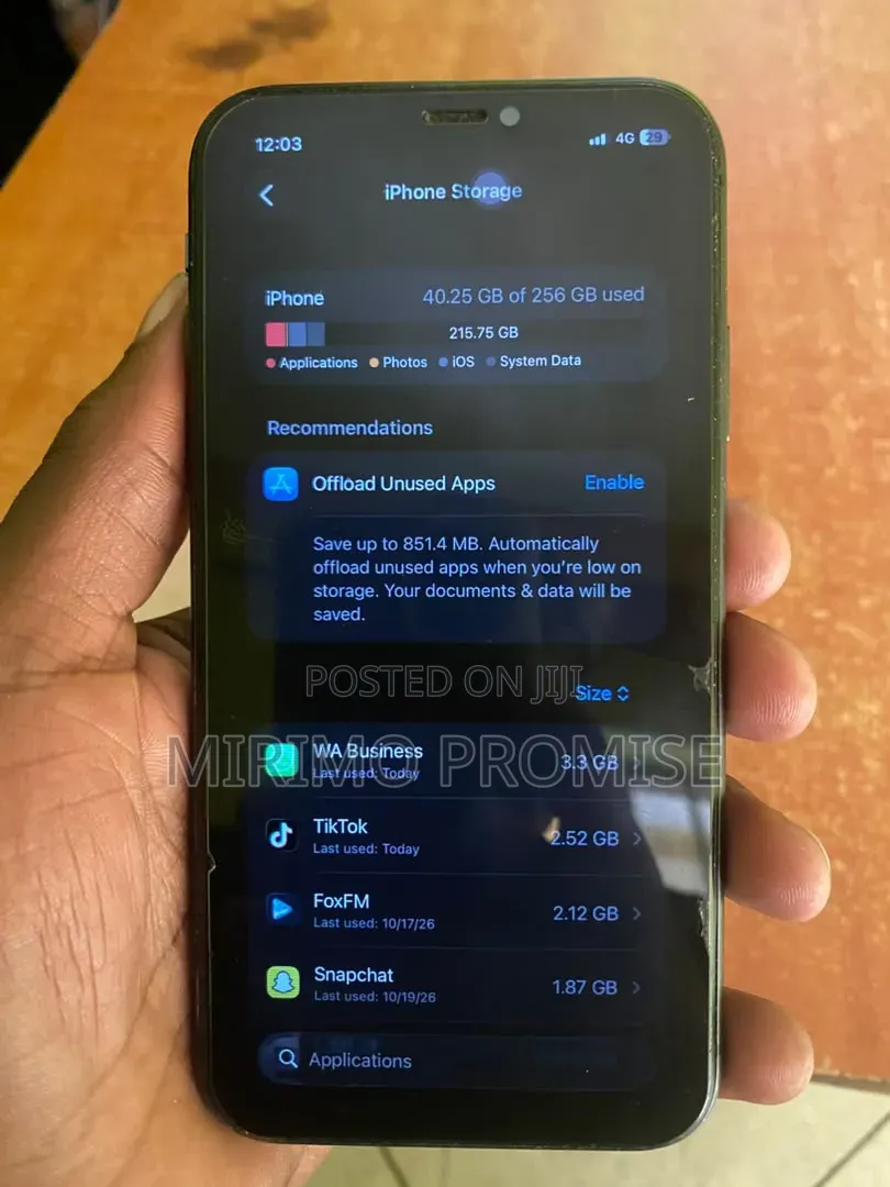 Apple iPhone 11 256 GB Black