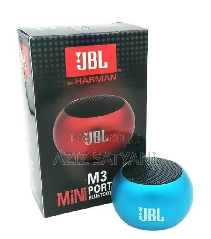 JBL Mini Speaker M3 – Wireless Bluetooth, High-Quality Sound