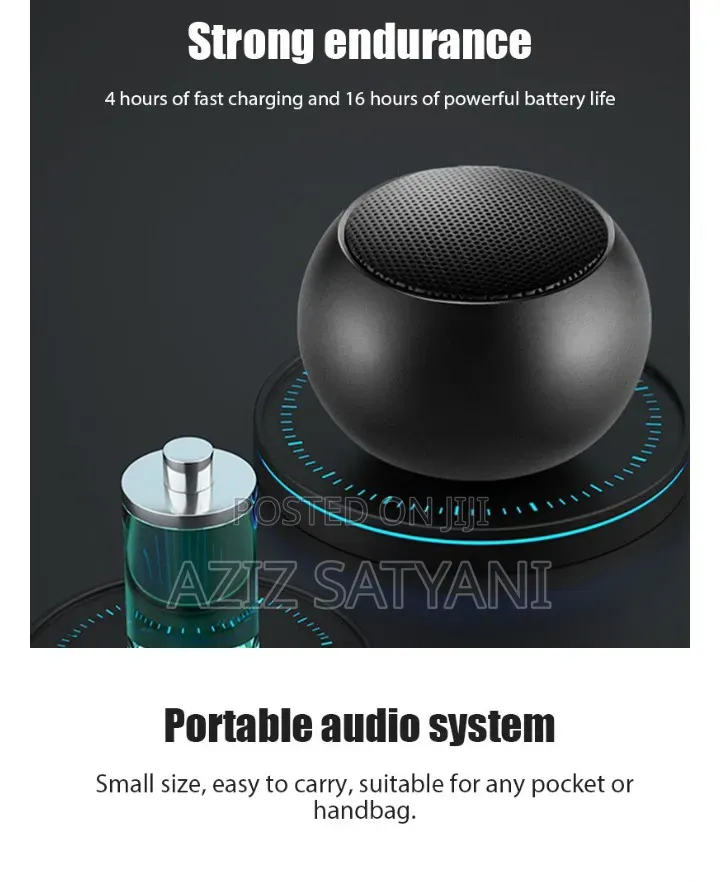JBL Mini Speaker M3 – Wireless Bluetooth, High-Quality Sound