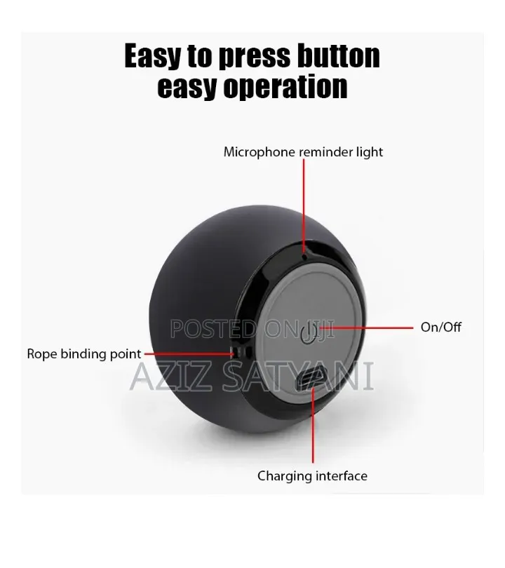 JBL Mini Speaker M3 – Wireless Bluetooth, High-Quality Sound