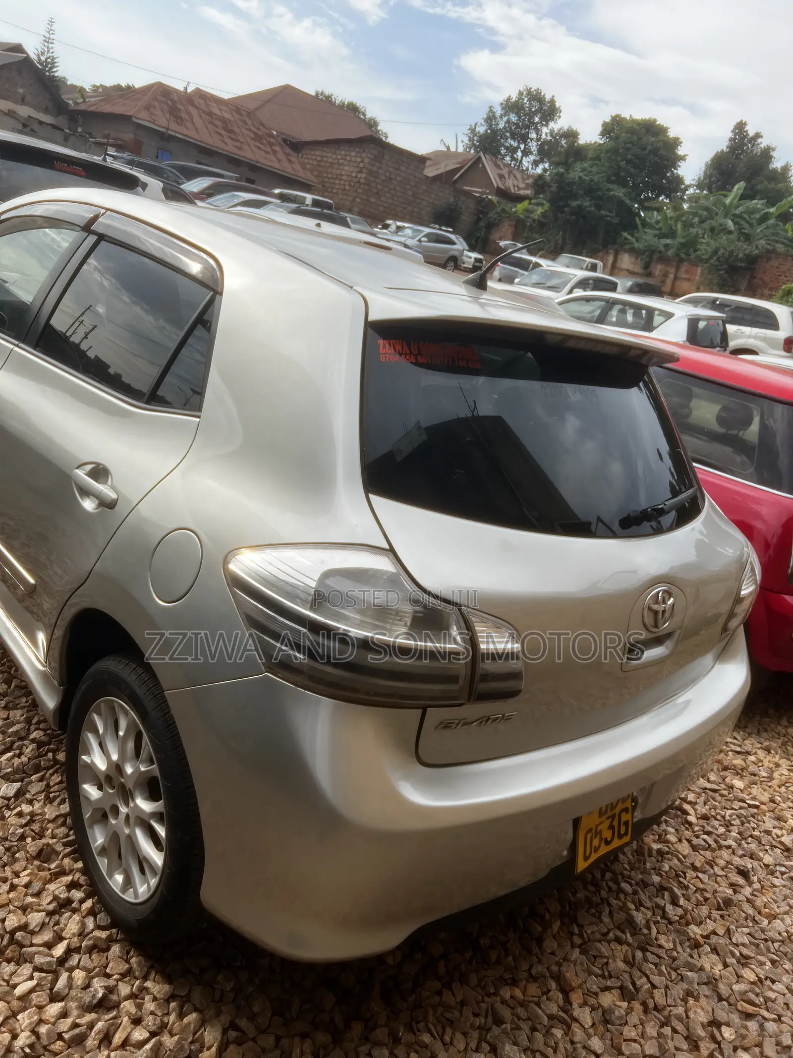 Toyota Blade 2003 Silver